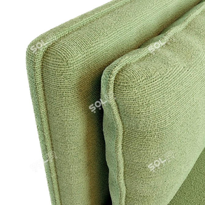 Versatile IKEA Vallentuna Sofa 3D model image 2