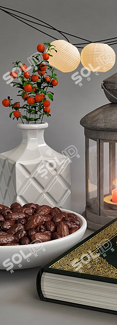 Ramadan Celebration Set 3D model image 2