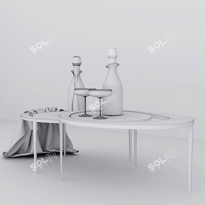 Versatile RYAugousti Coffee Tables 3D model image 3