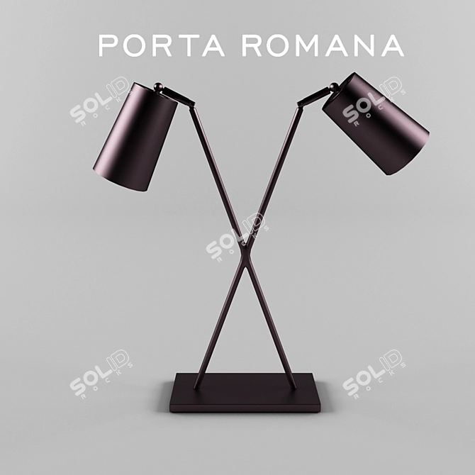 Porta Romana MOTU Graphic Lamp 3D model image 3