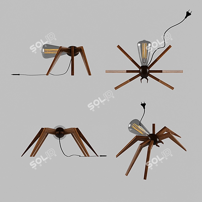 Arachnid Glow 3D model image 2