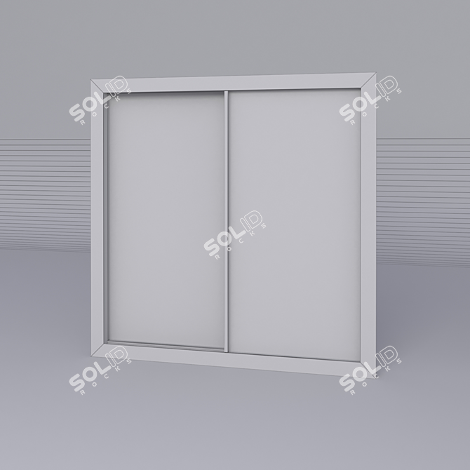 Schuco PD 2A Sliding Door - Sleek and Automatic 3D model image 3