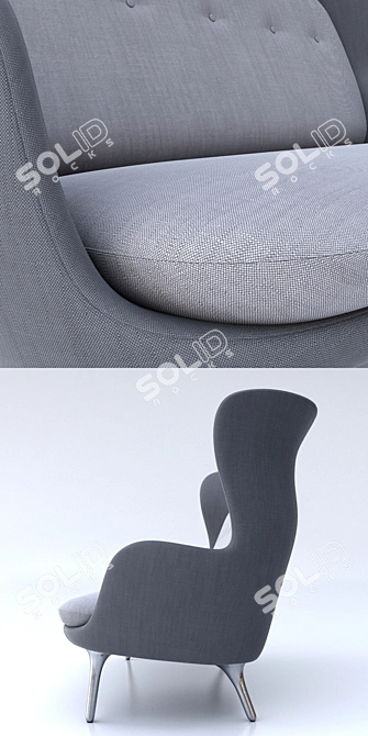 Ro Sofa: Contemporary Comfort for Your Home 3D model image 3