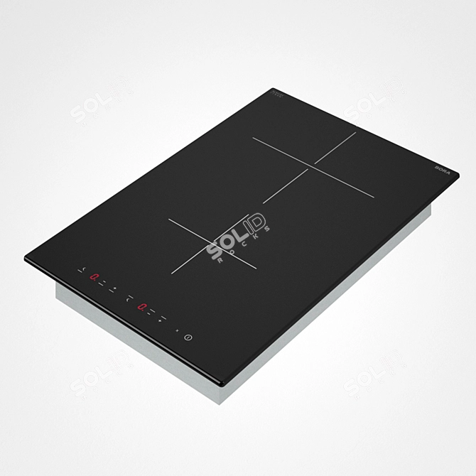 Bora CI11: Sleek and Efficient Cooktop 3D model image 1