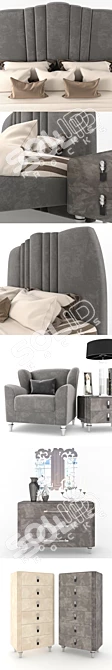 Benedetti Charmant: Elegant Luxury Furniture 3D model image 2