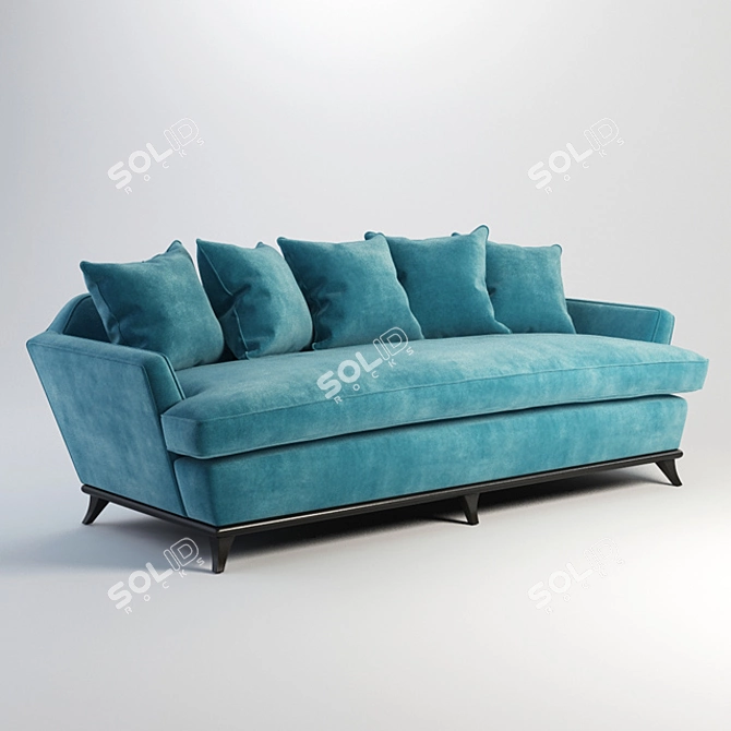 The Vincent Sofa by Gramercy Home 3D model image 1