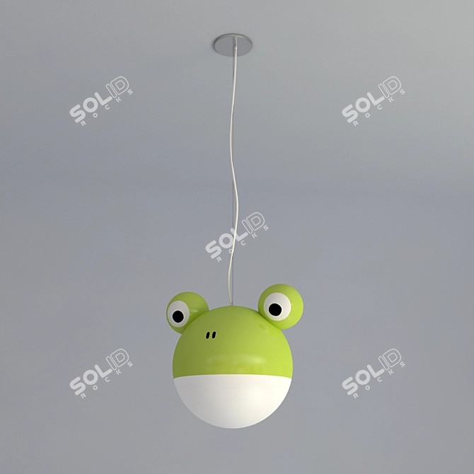 Belgian MADE KICO ANORA Kids' Chandelier 3D model image 1