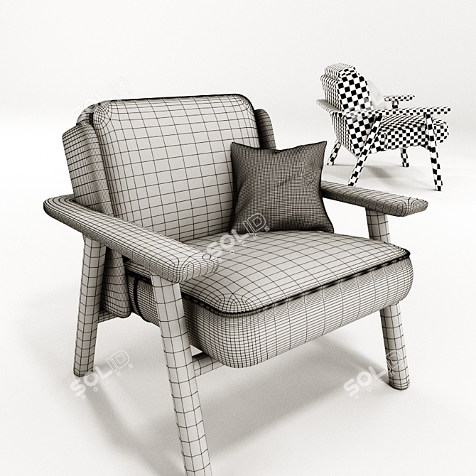 Alki Lasai: Unique French Elegance 3D model image 2
