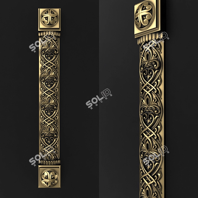 Title: Church Post: Quality CNC Cutting Tool 3D model image 1