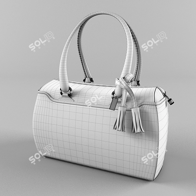 Cozy Portable Bag Couch 3D model image 2