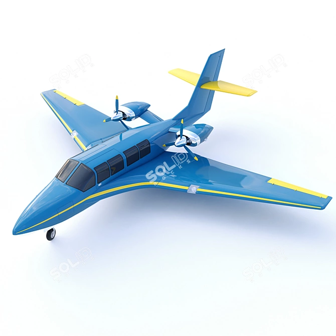 Amphibious Aircraft 3D model image 1