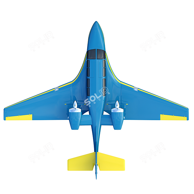 Amphibious Aircraft 3D model image 3