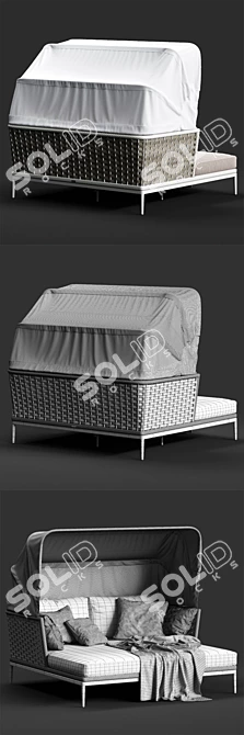 Cozy Varaschin ALGARVE Igloo Sofa 3D model image 3