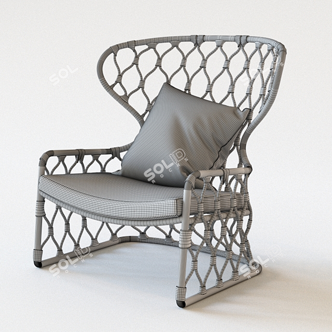 Tidelli Painho Living: Style and Comfort 3D model image 3