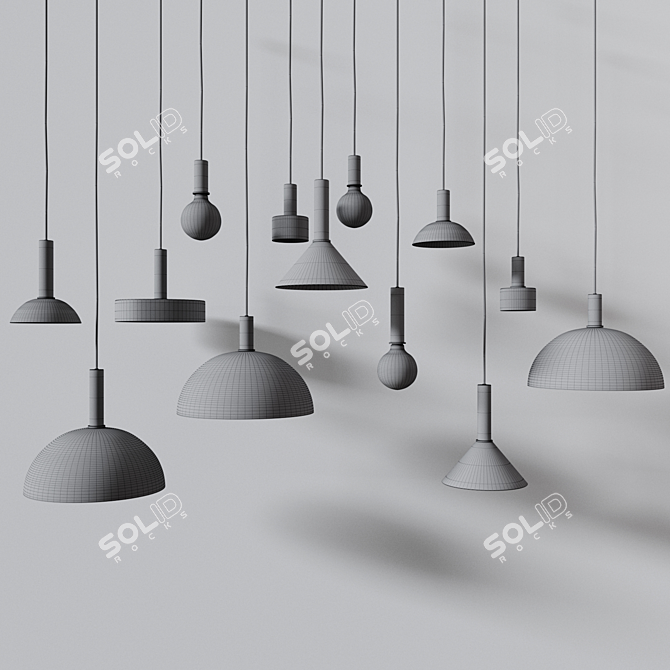 Ferm Living Collect Lighting: Illuminate in Style 3D model image 3