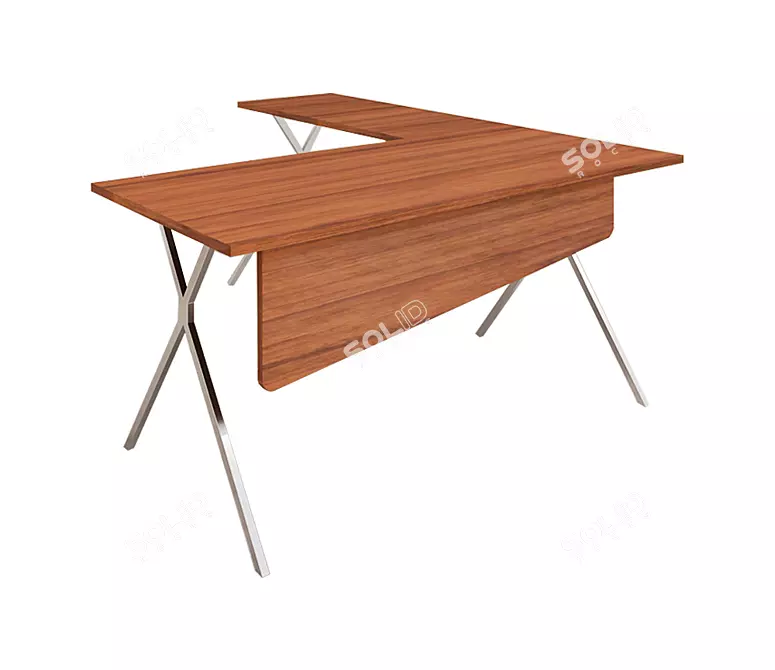 ErgoDesk Height Adjustable Office Table 3D model image 1