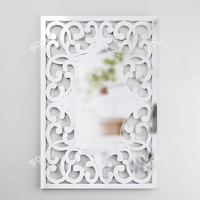 Garda Decor Wall Mirror 3D model image 1