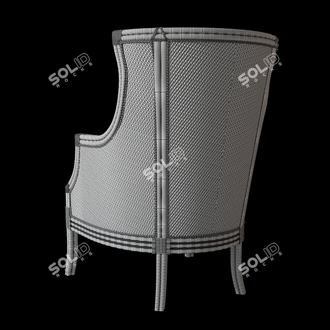 Bali Hai Rum Beach Chair - Ultimate Relaxation 3D model image 3