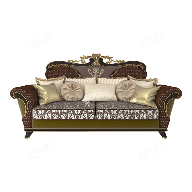 Frandiss Collection D Sofa 3D model image 1