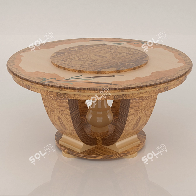 Frandiss Round Table: Coll. A 3D model image 1