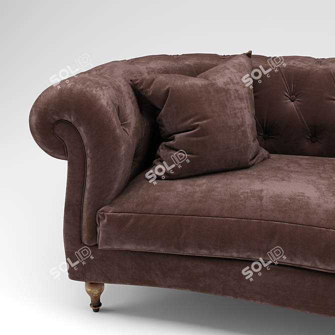 Brownstone Anderson Sofa: Elegant and Timeless Design 3D model image 3