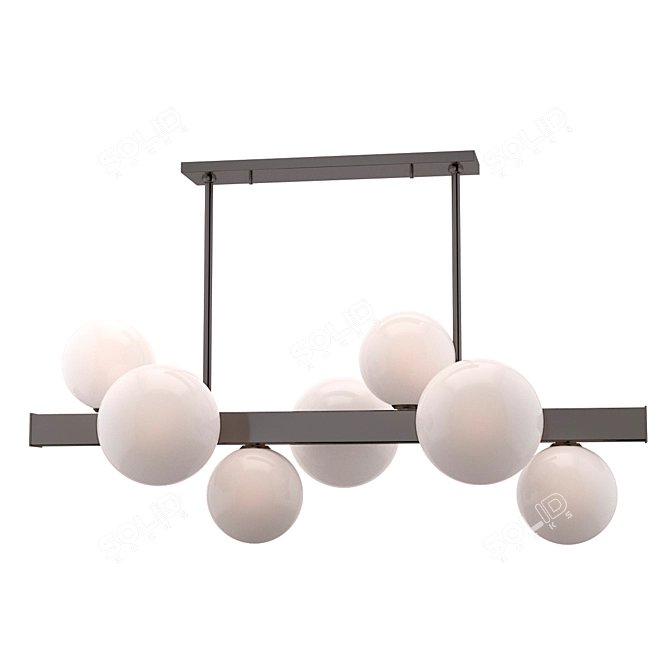 Sleek and Stylish Hinsdale Linear Suspension 3D model image 2