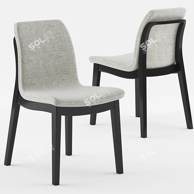 Modern Light Fixture 03211 - Montbel 3D model image 1