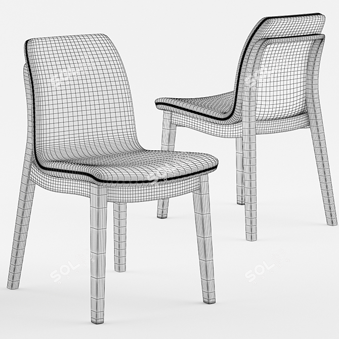 Modern Light Fixture 03211 - Montbel 3D model image 2