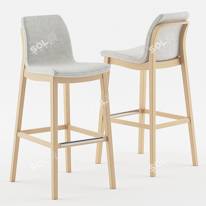 Modern Light Fixture: Montbel 03281 3D model image 1