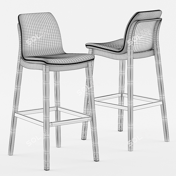 Modern Light Fixture: Montbel 03281 3D model image 2