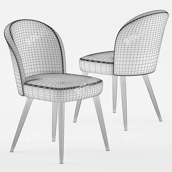 Elegant Rose 03011 Montbel - 3D Model 3D model image 2