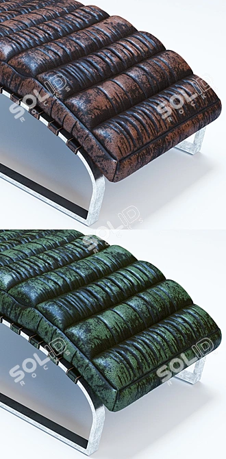 Oviedo Lounge: Sleek and Stylish 150cm Sofa 3D model image 3