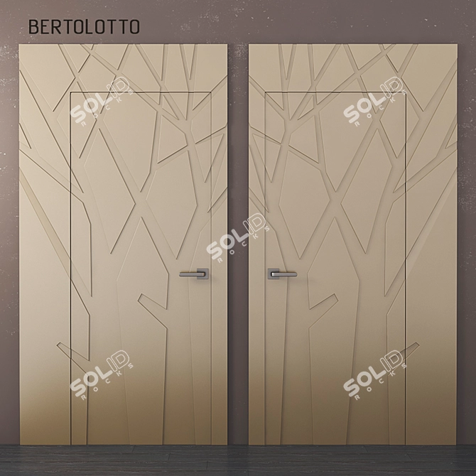 Designer Doors: Bertolotto Collection 25 by ARNAUDO 4/7 3D model image 1
