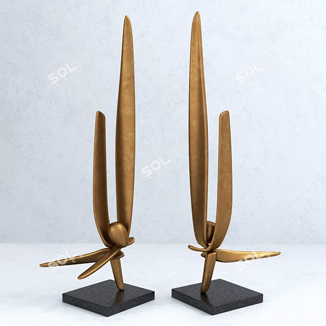 Cosmos Sculpture & Decorative Vases 3D model image 3