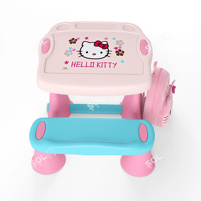 Hello Kitty Party Set 3D model image 2