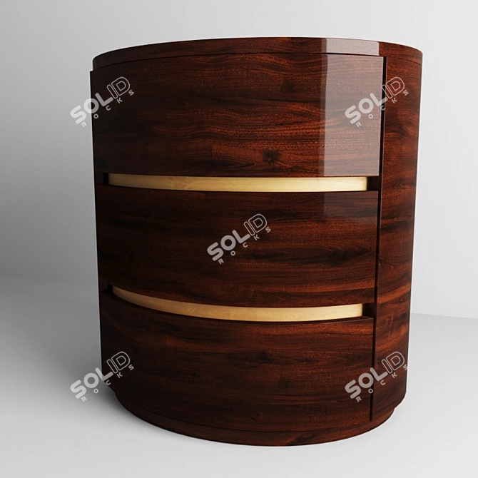 Oval Tumbo - Compact and Stylish 3D model image 1