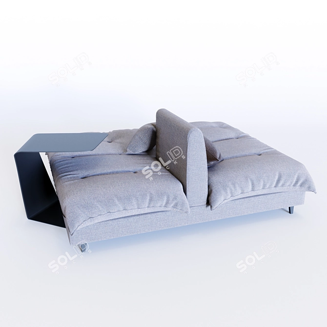 Italian Elegance: Bonaldo Avarit Sofa 3D model image 1
