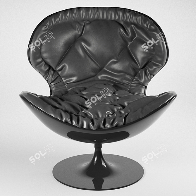 Cozy Comfort Armchair 3D model image 2