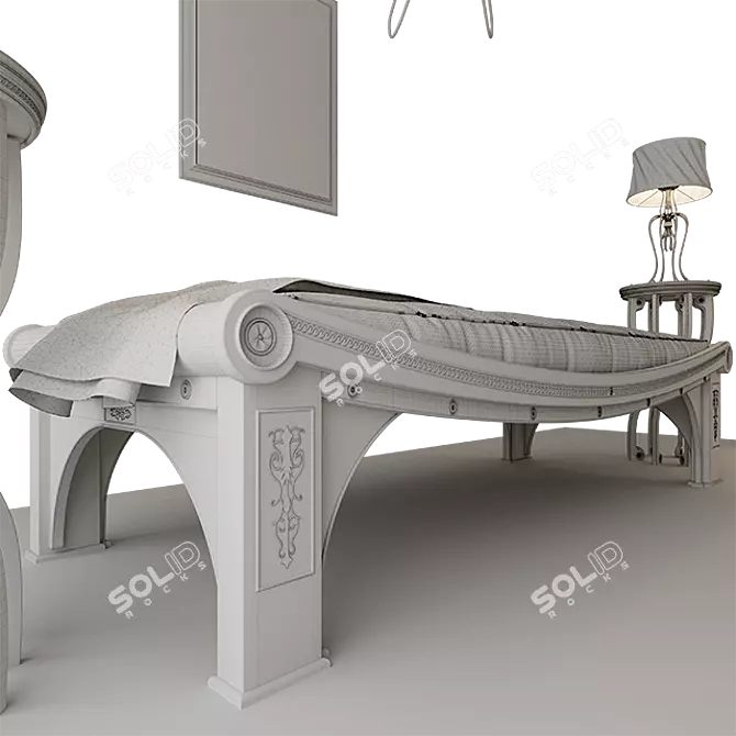 Elegant Epoca Set - Premium Quality 3D model image 3