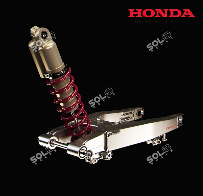 Durable Swing Arm - Honda CRF 3D model image 1