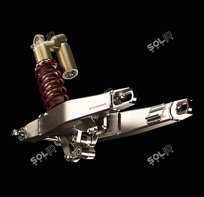 Durable Swing Arm - Honda CRF 3D model image 2