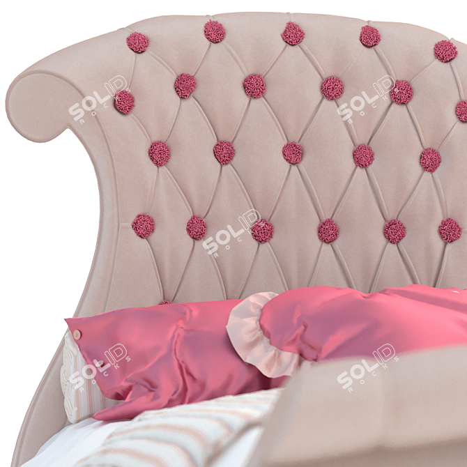 SOFIA Child Bed: Rondini Home Factory 3D model image 2