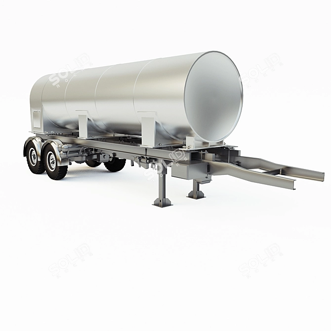 Elevated Tanker 3D model image 3