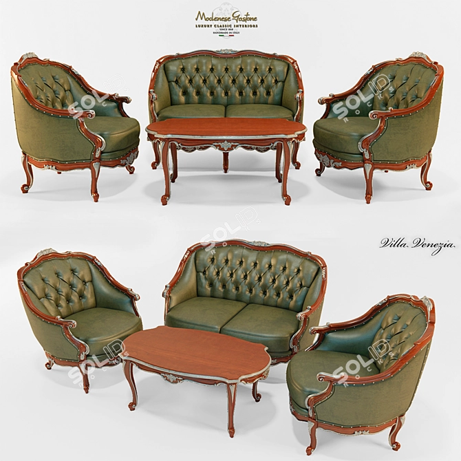 Venetian Elegance in Villa Venezia 3D model image 1