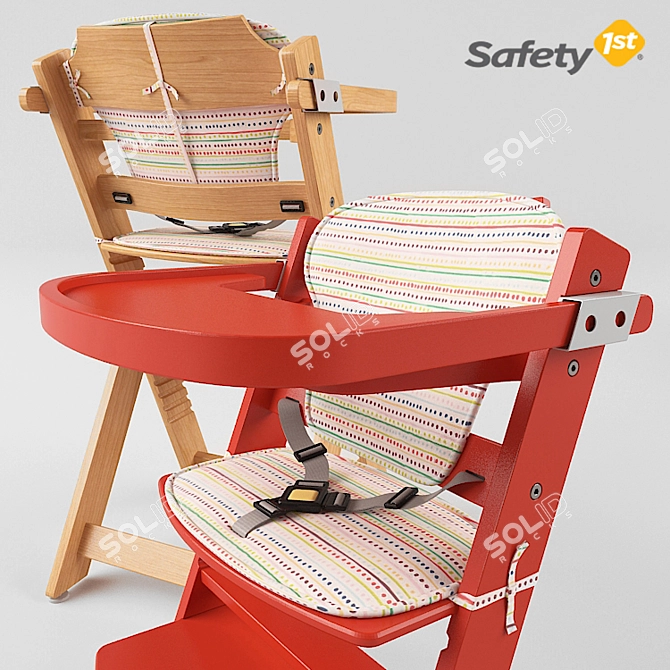 Timba: Safety 1st Highchair 3D model image 2