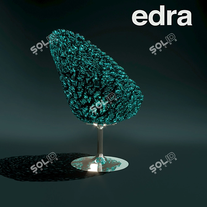 Edra Margherita: Sophisticated Italian Design & Comfort 3D model image 2