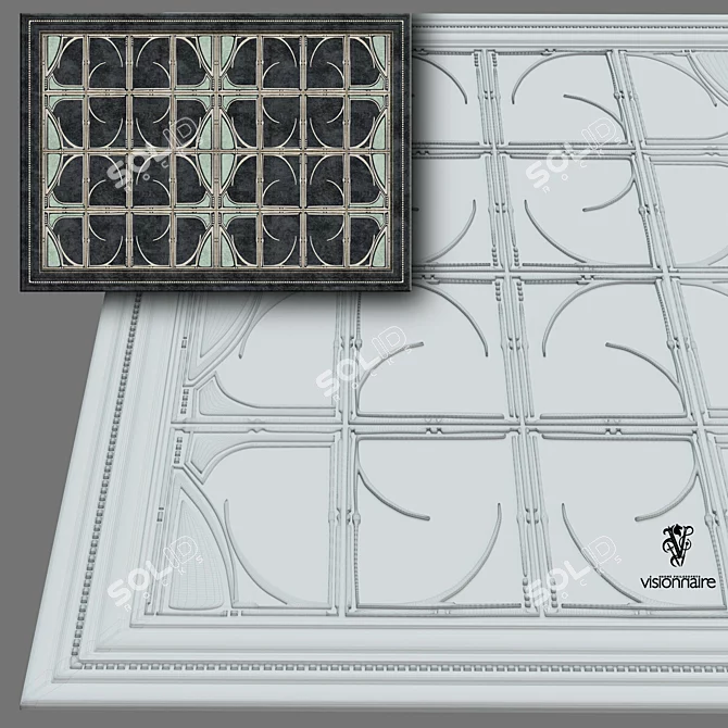 Luxury Visionnaire Carpets 3D model image 3