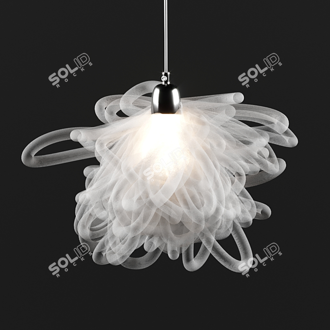 Radiant Elegance: Innermost Kapow Pendant Lamp 3D model image 1