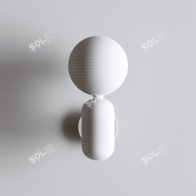 Parachilna Aballs Wall Lamp 3D model image 2