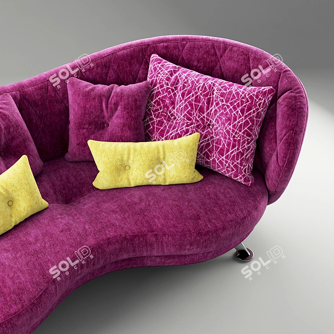 Fama Josephine Sofa: Comfort and Style in One 3D model image 2